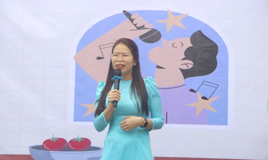Trung tá, BS.CKII Võ Thị Hồng Hướng - Công đoàn cơ sở Bệnh viện 199. Ảnh: Sông Hàn