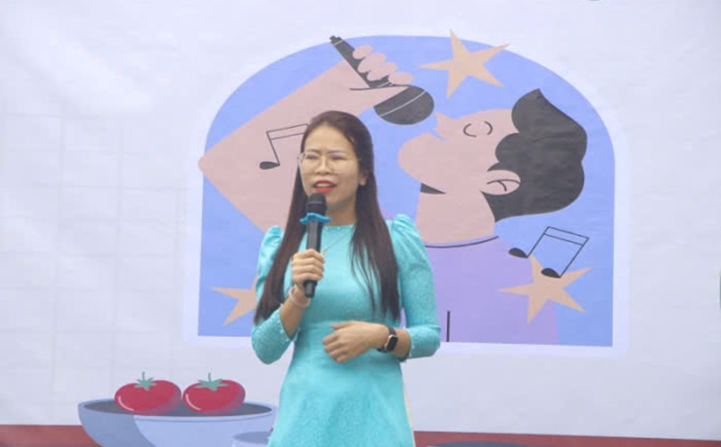 Lieutenant Colonel, MD.CKII Vo Thi Hong Huong - Trade Union of Hospital 199. Photo: Song Han