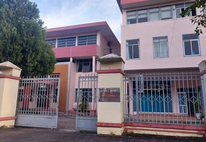 Gia Lai Department of Home Affairs, where Mr. Tien worked and was disciplined for allowing violations to occur. Photo: Thanh Tuan