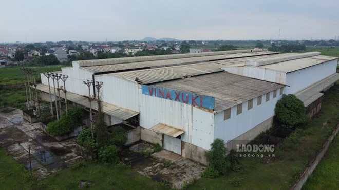 Vinaxuki's auto factory in Thai Nguyen is inactive after more than a decade of construction. Photo: Viet Bac.