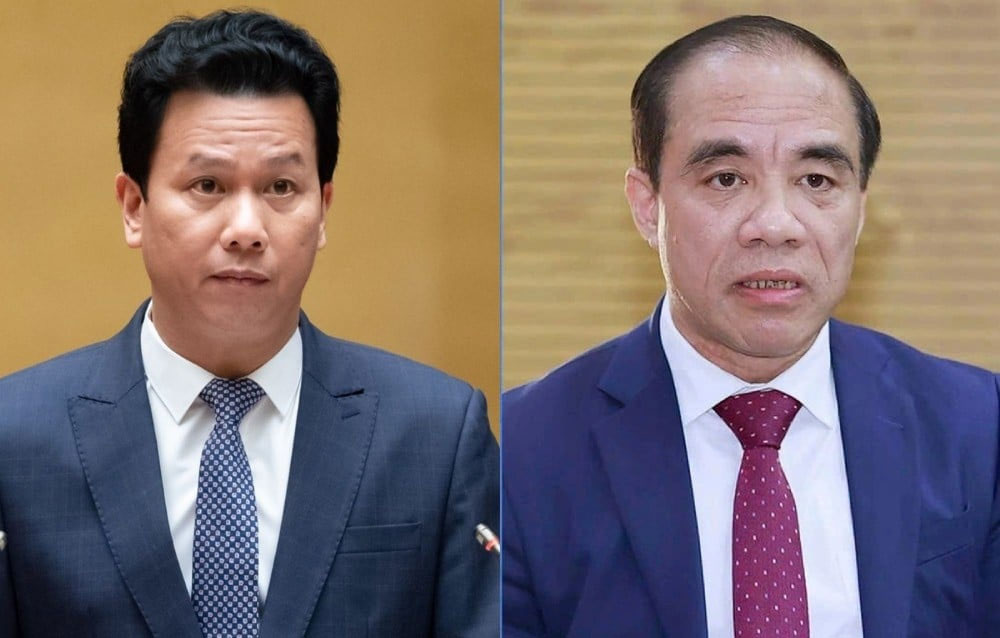 Bộ Chính trị quyết định kỷ luật Cảnh cáo các ông Đặng Quốc Khánh và Chẩu Văn Lâm. Ảnh: Q.T