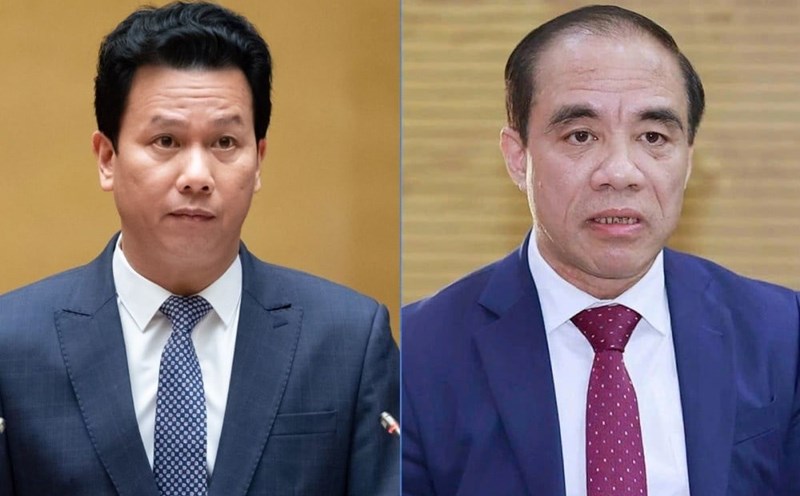 Bộ Chính trị quyết định kỷ luật Cảnh cáo các ông Đặng Quốc Khánh và Chẩu Văn Lâm. Ảnh: Q.T