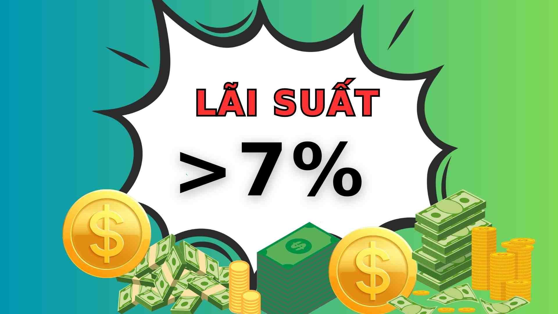Lãi suất tiết kiệm 12 tháng trong hệ thống ngân hàng dao động quanh ngưỡng 4,4 - 9,5%. Đồ họa: Thạch Lam 