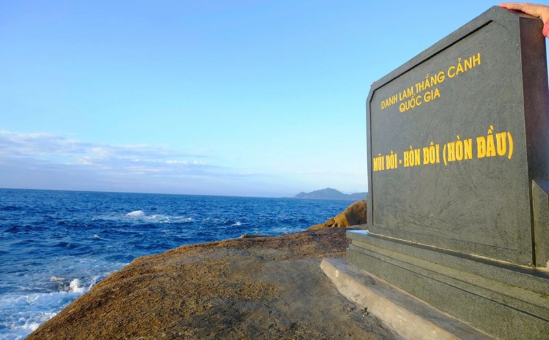 The easternmost scenic spot - Mui Doi, Hon Dau. Photo: Hai An