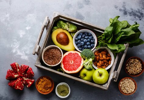 Dried fruits rich in vitamin D for stronger bones. Graphics: Ha Nguyen