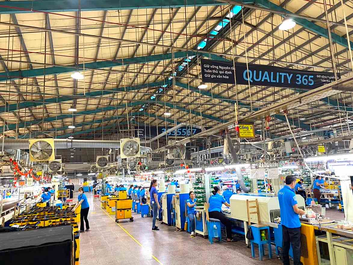 Công ty TNHH Chang Shin Việt Nam tuyển dụng hàng trăm lao động. Ảnh: HAC