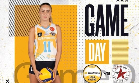 Câu lạc bộ Kuzeyboru sẽ chạm trán Vakifbank tại giải bóng chuyền vô địch quốc gia Thổ Nhĩ Kỳ. Ảnh: Kuzeyboru