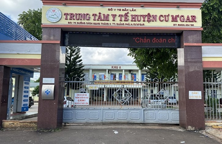 Medical Center in Cu M'gar district, Dak Lak province. Photo: Bao Trung
