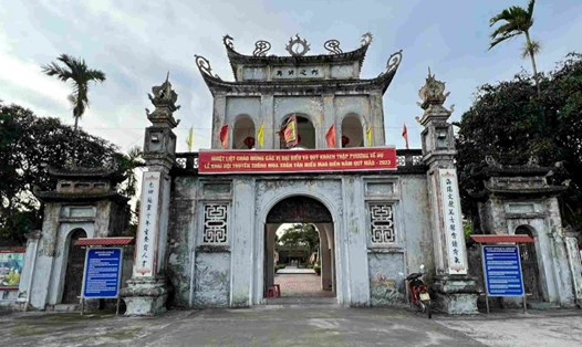 Văn Miếu Mao Điền là một trong những biểu tượng của truyền thống hiếu học tại tỉnh Hải Dương.