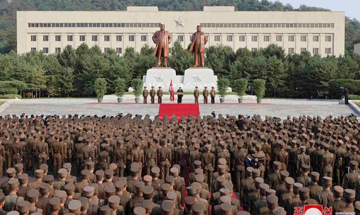 Triều Tiên tuyên bố sẽ đóng cửa vĩnh viễn biên giới với Hàn Quốc và tuyên bố nước này là kẻ thù chính của mình. Ảnh: AFP