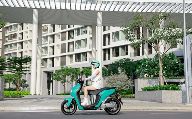 Yamaha NEO’s electric motorbike. Photo: Yamaha