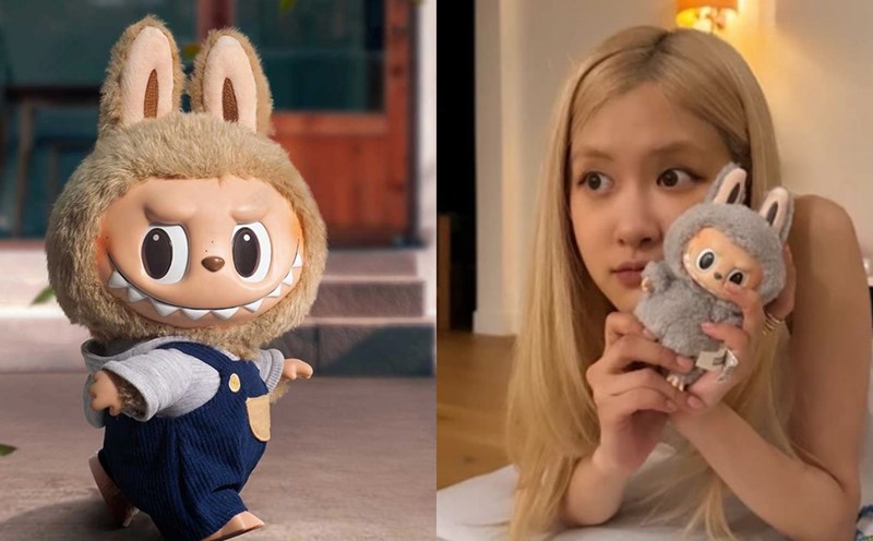 Baby Three stuffed animal becomes popular after Lisa's Labubu