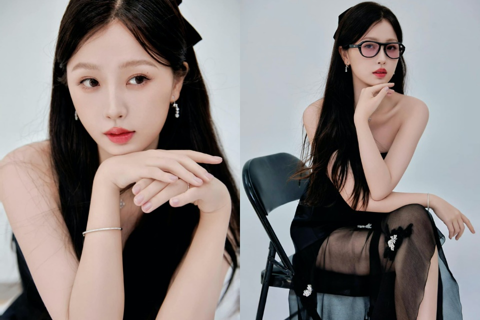 Ngu Thu Han is considered an artist with high EQ. Photo: Weibo