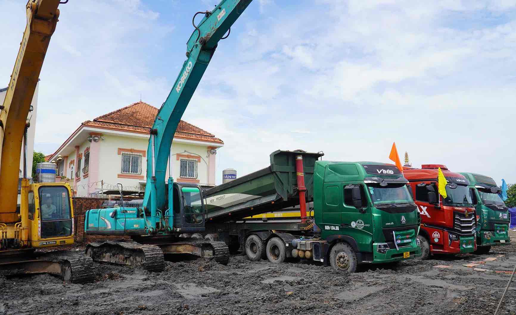 Vị trí xây dựng nhà ở xã hội tại phường Long Bình Tân, TP Biên Hòa, tỉnh Đồng Nai. Ảnh: HAC