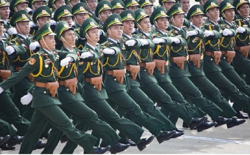 Quân nhân chuyên nghiệp. Ảnh: Hải Nguyễn