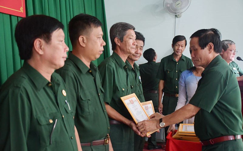 Quân nhân đã phục viên. Ảnh: Thông tấn xã Việt Nam