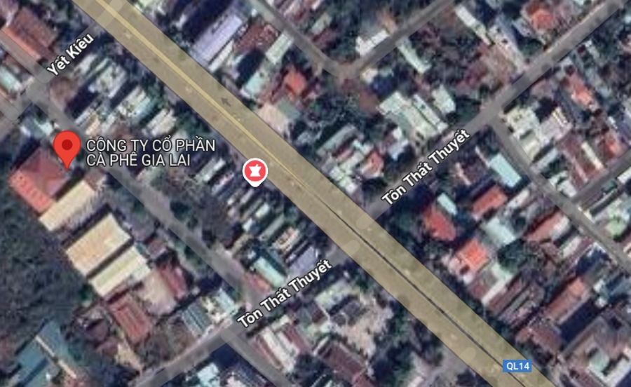 The inspection agency recommended transferring the case of violations in the equitization of Gia Lai Coffee One Member Co., Ltd. (now Gia Lai Coffee Joint Stock Company) to the investigation agency. Photo: Google Maps