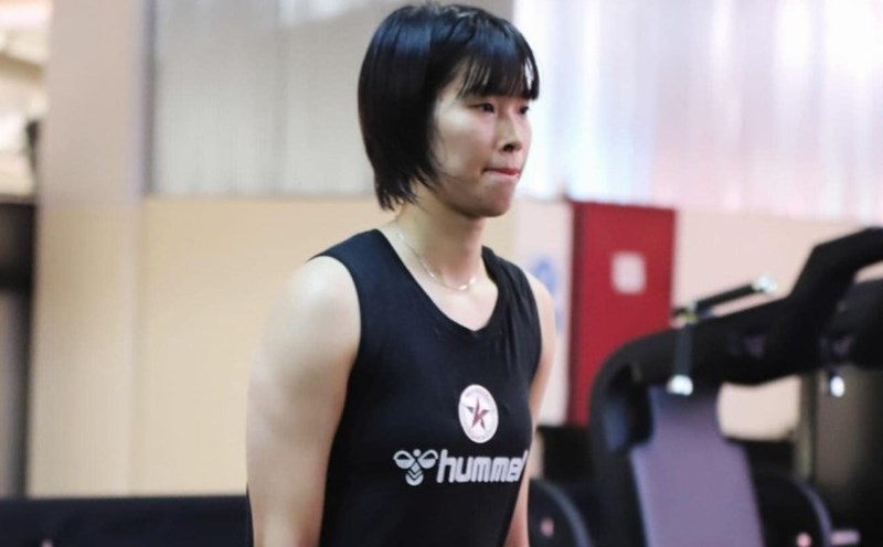 Thanh Thúy chưa thi đấu phút nào tại giải bóng chuyền Thổ Nhĩ Kỳ. Ảnh: Kuzeyboru FC