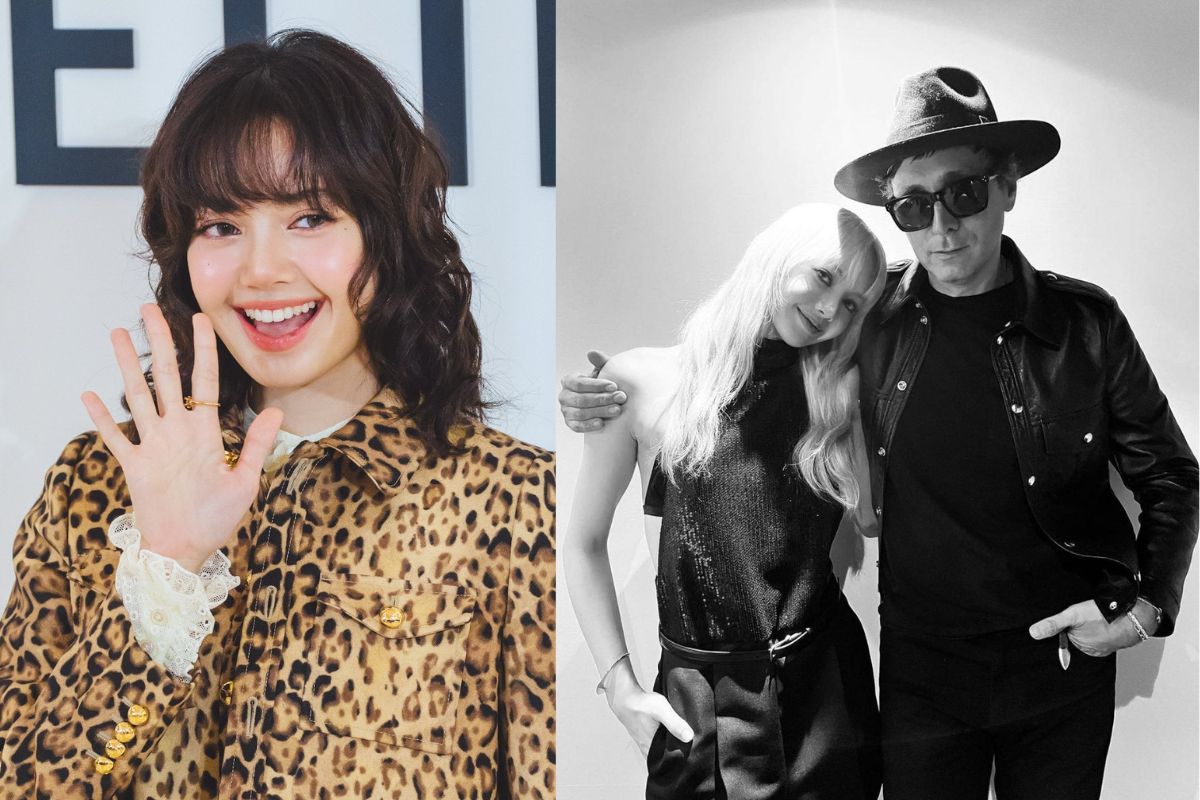 Lisa (Blackoink) and designer Hedi Slimane will both leave Celine in 2024. Photo: Instagram