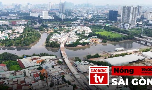 Nóng Sài Gòn: Quận 7 sắp có thêm cây cầu trăm tỉ nối 2 huyện.