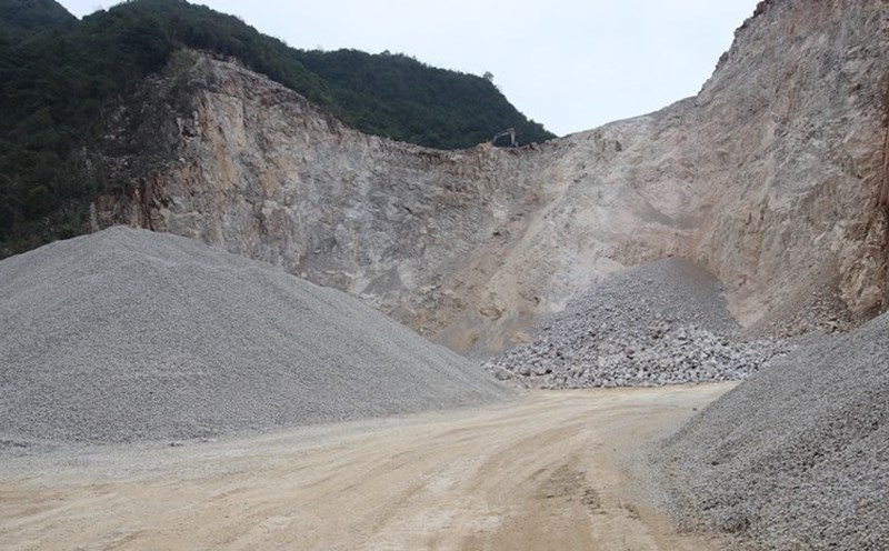 Lang Son directs tightening of mineral management in the area. Photo: Lang Son Portal