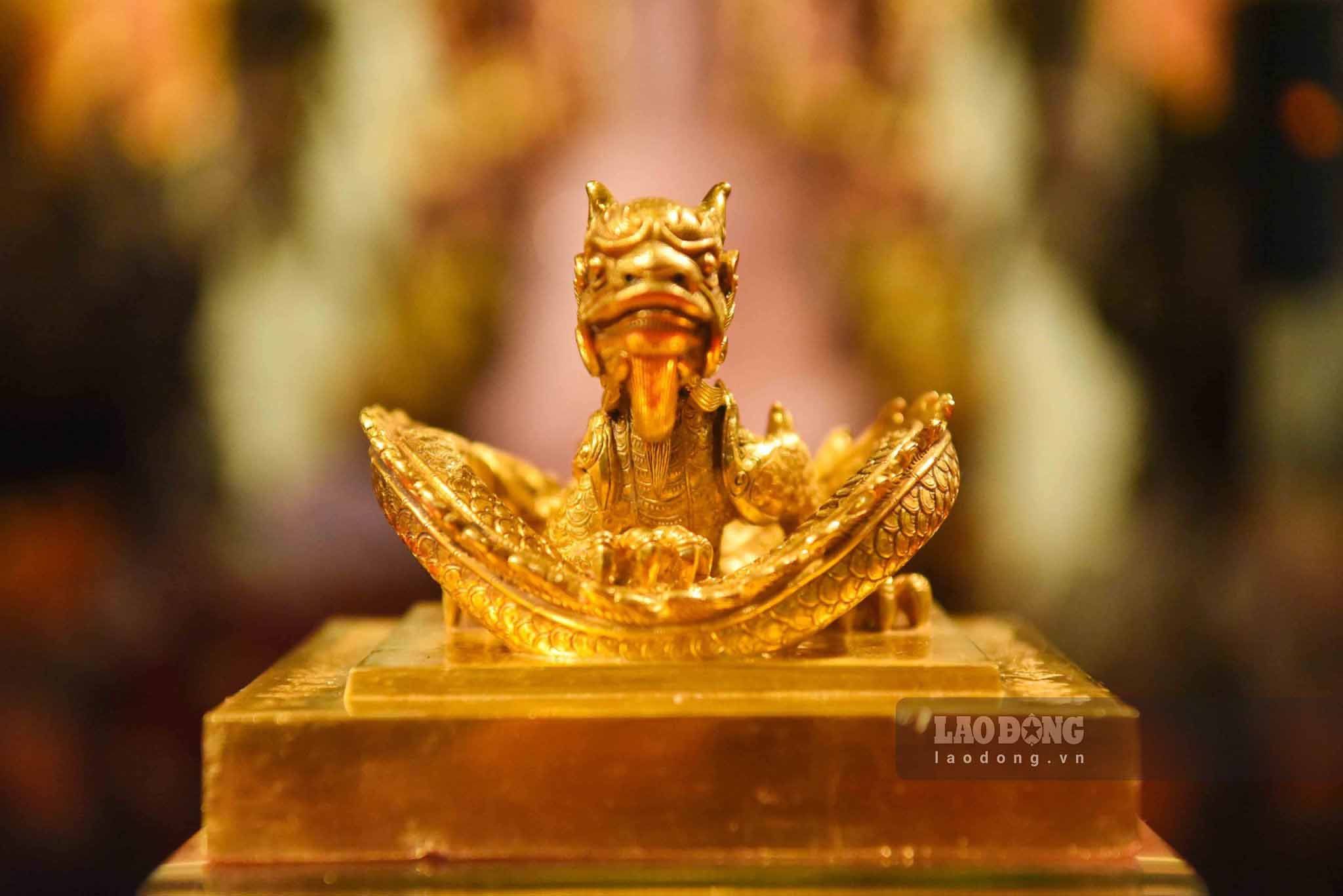 The Emperor's Golden Seal is being proposed for recognition as a National Treasure. Photo: Tran Tuan