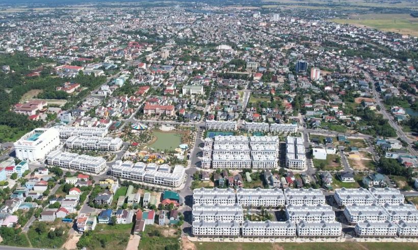 A corner of Dong Ha city. Photo: Hung Tho.