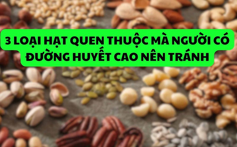 3 familiar nuts that people with high blood sugar should avoid