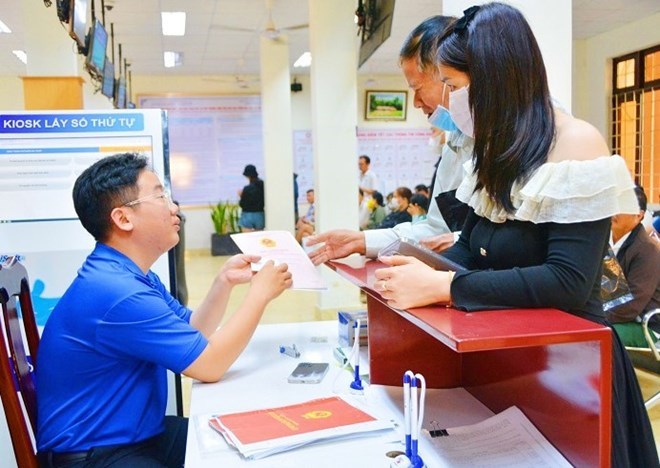 The expenditure for developing the annual administrative reform plan has been stipulated in Circular No. 26/2019/TT-BTC. Illustration photo: Huong Giang