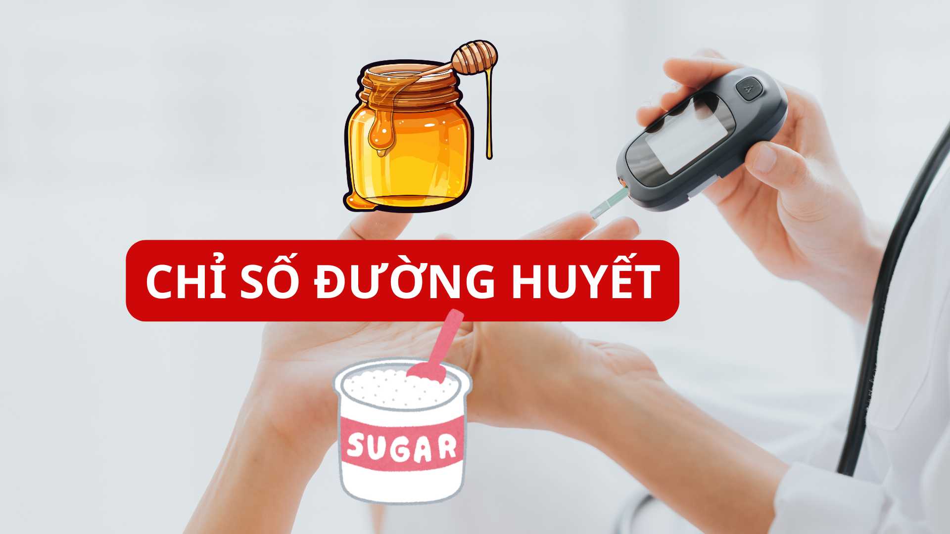 How does the glycemic index of honey compare to sugar?