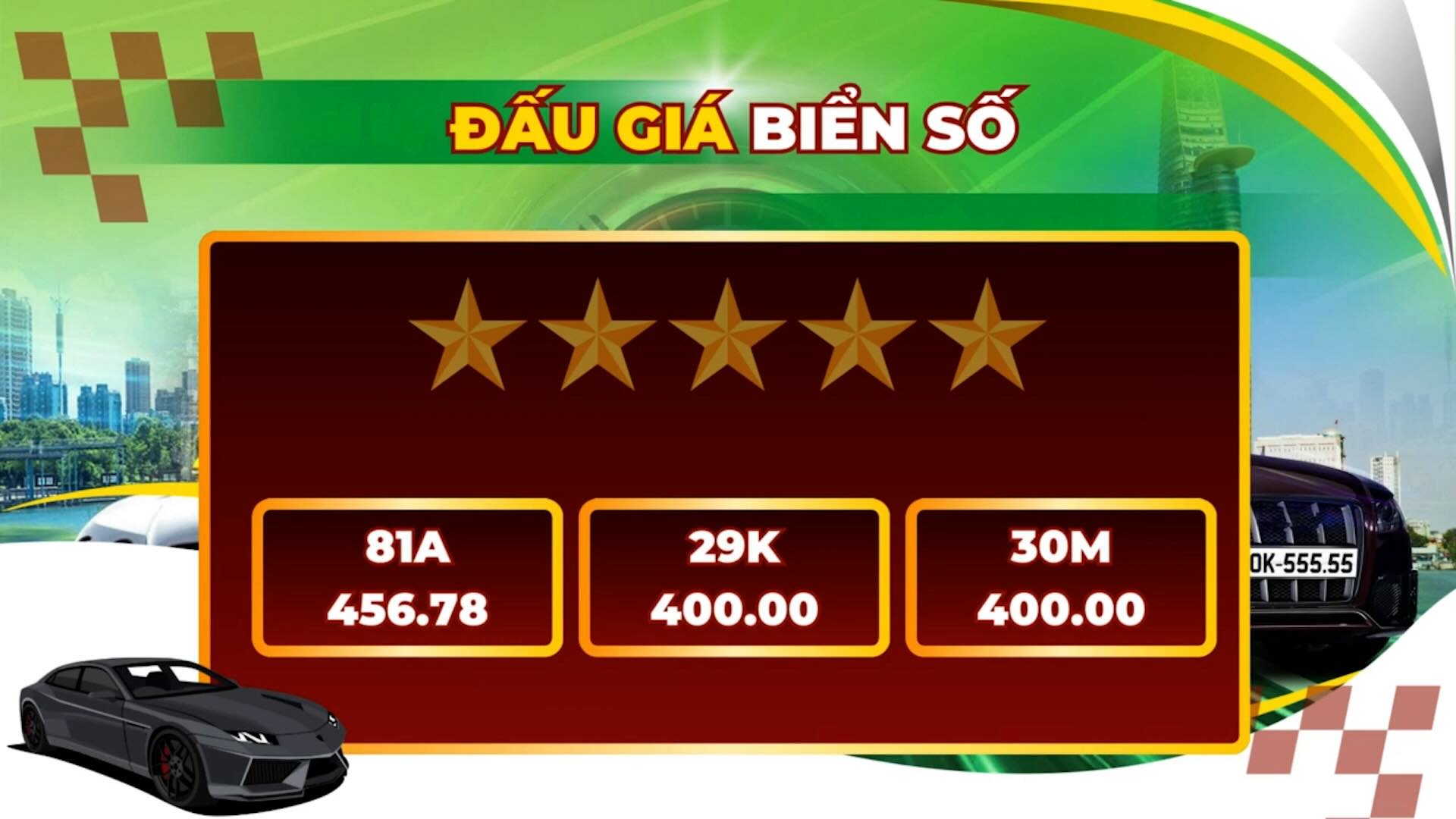 Hé lộ các biển số khủng trong phiên đấu giá ngày 16-17.10
