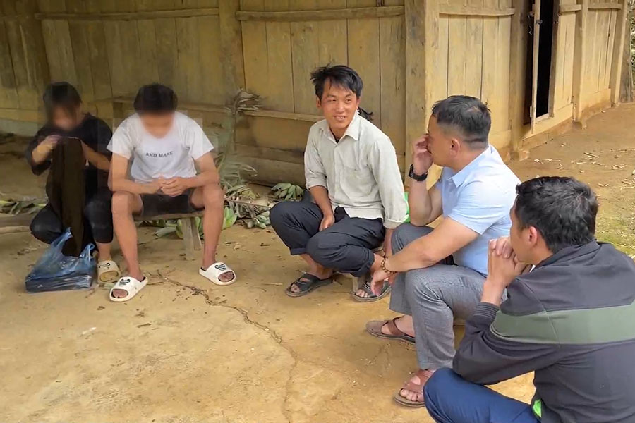 Tinh trang tao hon hien dien ra hau khap cac xa, ban vung cao cua huyen Dien Bien Dong. Anh: Nguyen Thinh