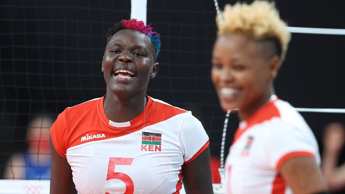 Sharon Chepchumba is about to join the Duc Giang Lao Cai Chemical volleyball team. Photo: Sport Kenya