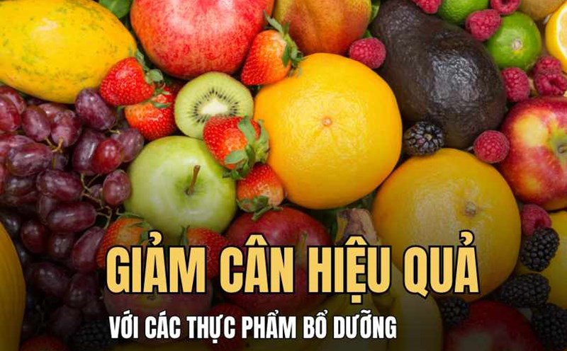 Lose weight healthily with nutritious foods. Graphics: Hoai Lan