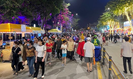 TP Hải Dương tổ chức giao thông phục vụ hoạt động phố đi bộ từ ngày 17.10 đến ngày 20.10. Ảnh: Cổng TTĐT tỉnh Hải Dương