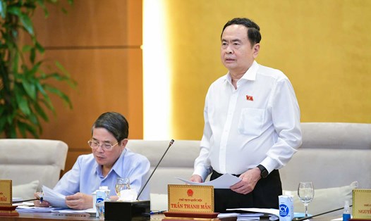 Chủ tịch Quốc hội Trần Thanh Mẫn yêu cầu chuẩn bị kỹ lưỡng công tác nhân sự cho kỳ họp thứ 8, Quốc hội khóa XV. Ảnh: Quochoi.vn.