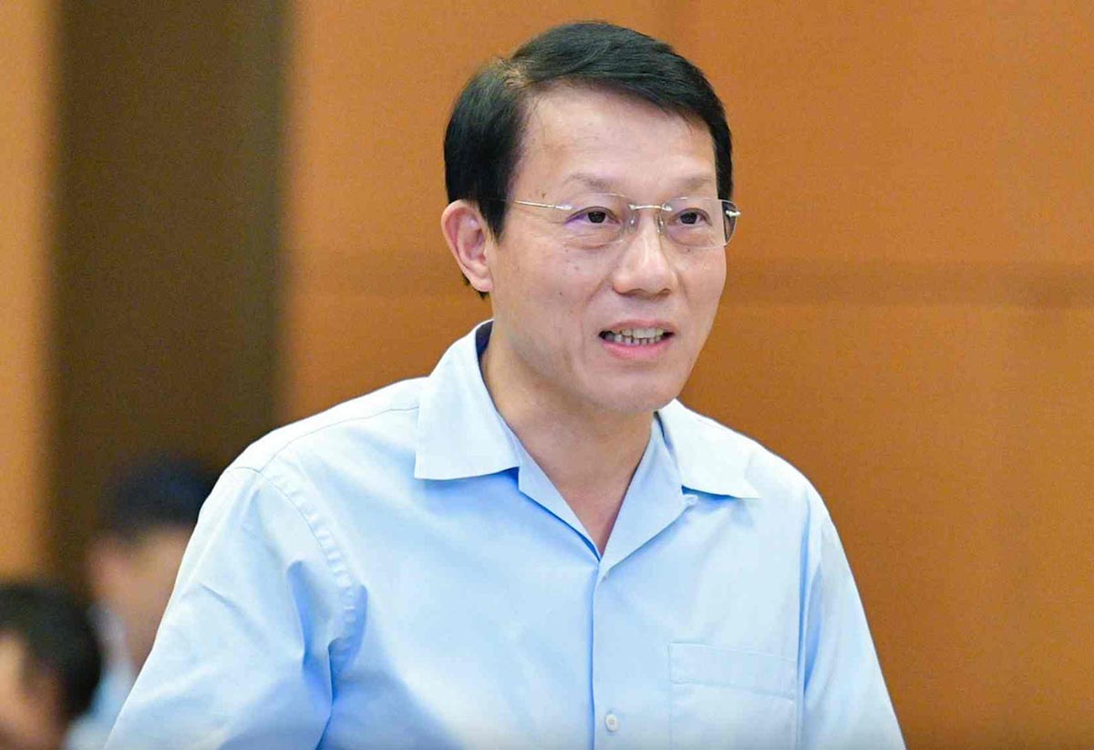 Member of the Politburo, Minister of Public Security Luong Tam Quang. Photo: Quochoi.vn