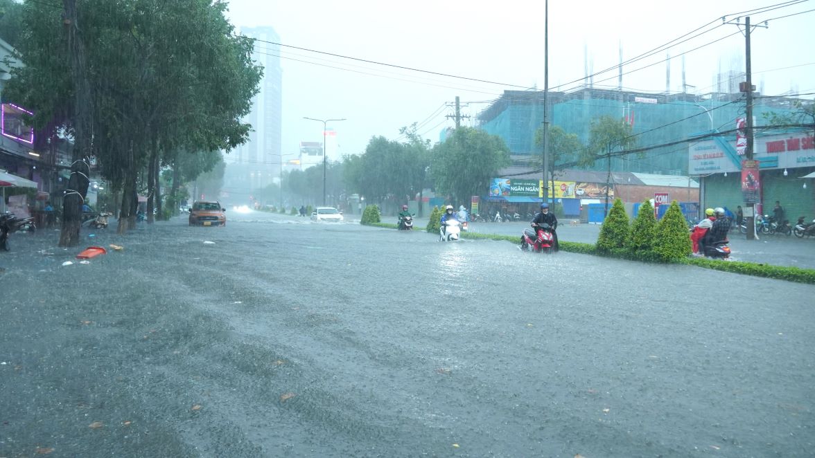 Theo Dai Khi tuong Thuy van TP Can Tho, nhung noi co mua dao va dong o cac quan: Ninh Kieu, Binh Thuy, Phong Dien, Co Do… cua TP Can Tho. Luong mua pho bien 2 - 10mm co noi tren 25mm. Canh bao cap do rui ro thien tai do loc, set cap 1.