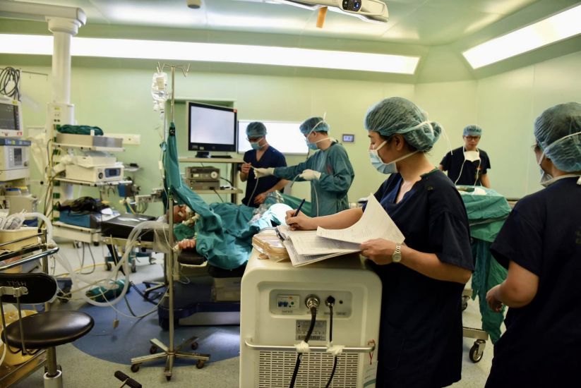 Medical staff are under a lot of pressure but their on-call allowance is very low. Photo: Bong Vu