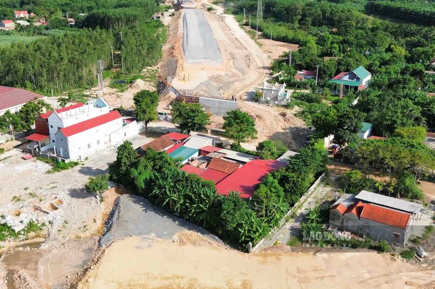 Location of the land plot in Le Thuy district that will be forcibly recovered on October 16. Photo: Cong Sang