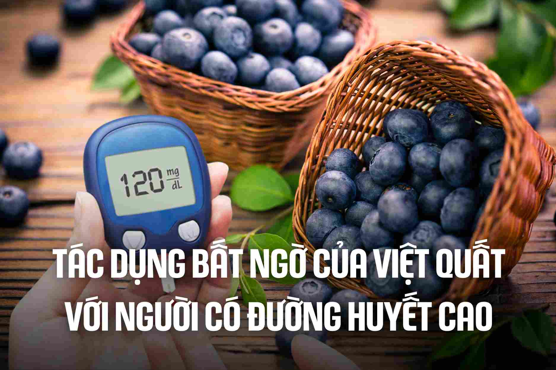 Unexpected effects of blueberries on people with high blood sugar