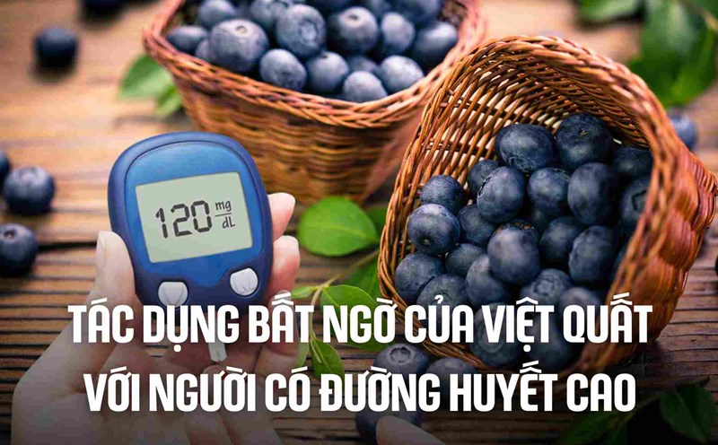 Unexpected effects of blueberries on people with high blood sugar