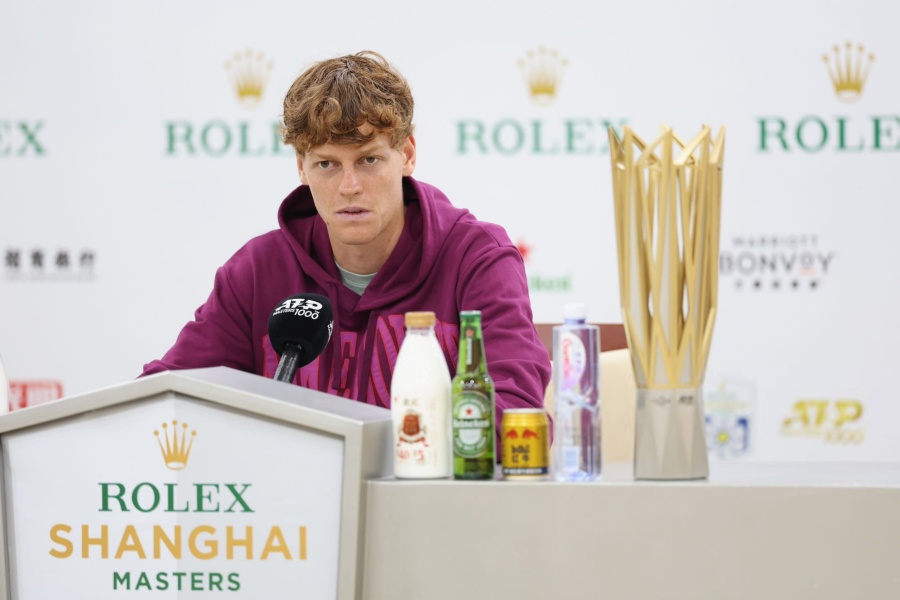 Jannik Sinner has had a successful 2024 season with 7 championships so far. Photo: Shanghai Masters