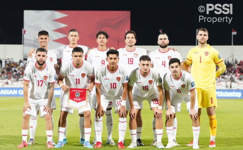 The Indonesian team has a squad of quality naturalized players. Photo: PSSI