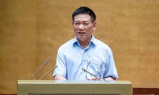 Phó Thủ tướng Chính phủ, Bộ trưởng Bộ Tài chính Hồ Đức Phớc. Ảnh: Quốc hội