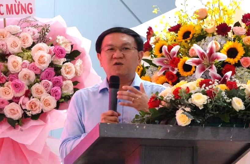 Mr. Lam Dinh Thang affirmed his determination to digitally transform and promote the digital economy in Ho Chi Minh City. Photo: Nguyen Dang