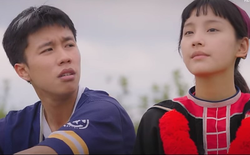 Couple Pu and Chai in "Walking in the Glorious Sky". Photo: Producer.