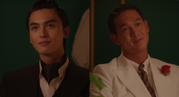 The two artists of the show "Anh trai say hi" are Song Luan and Cong Duong in "Cong tu Bac Lieu". Photo: Producer.