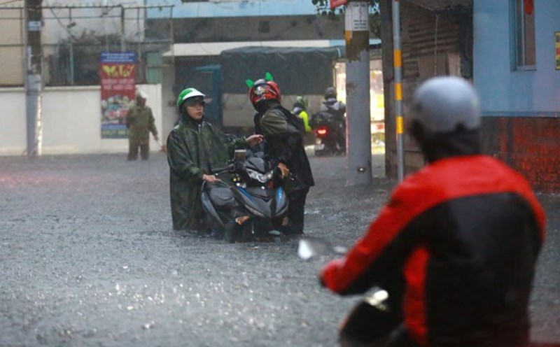 The Southern region officially welcomes a new widespread rain. Photo: Anh Tu