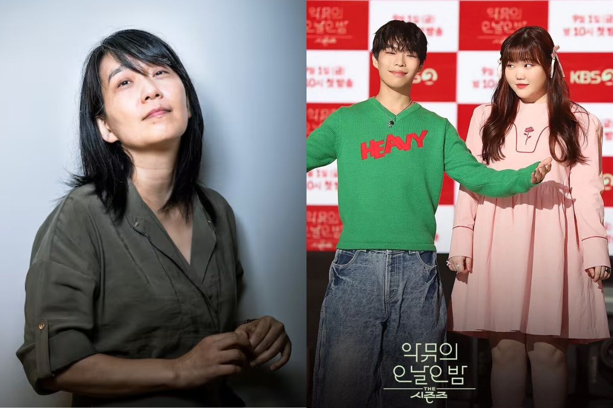 Han Kang cried when listening to AKMU's song. Photo: Naver